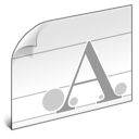 Document Font icon
